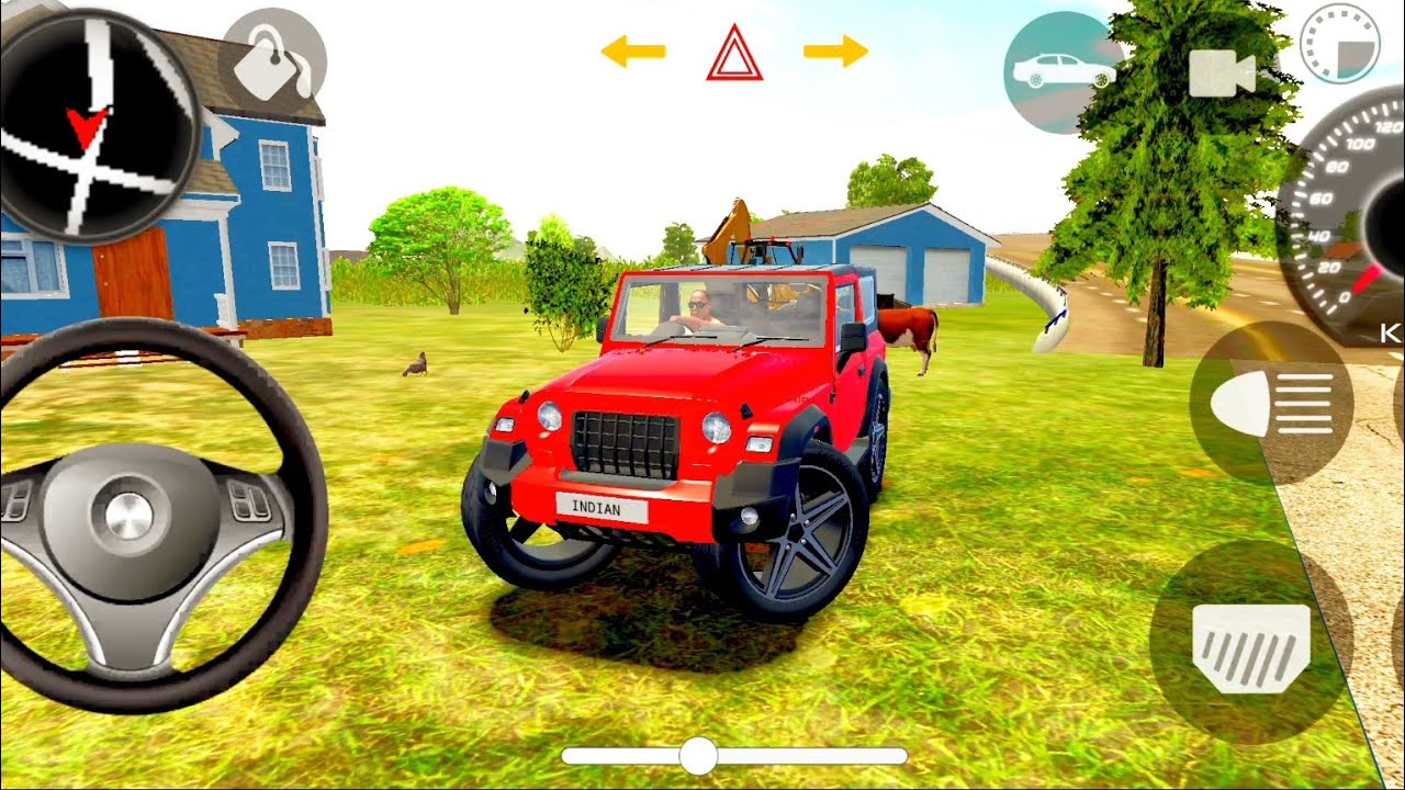 Modified_Thar_Mahindra 😈🔥 Dollar__Remix___⚡Indian_Cars_Simulator_3D_Game_AndroidGameplay #2026 