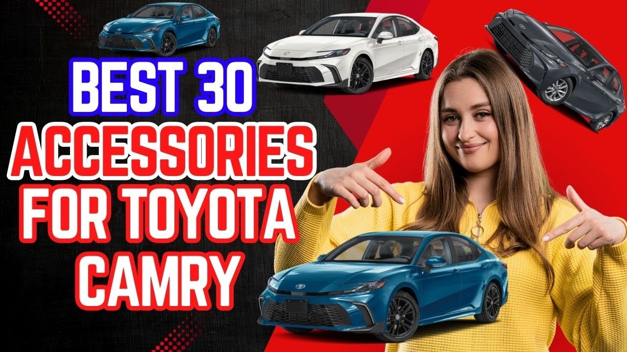 30 потрясающих аксессуаров и модификаций для Toyota Camry: для интерьера, экстерьера, багажника, ...