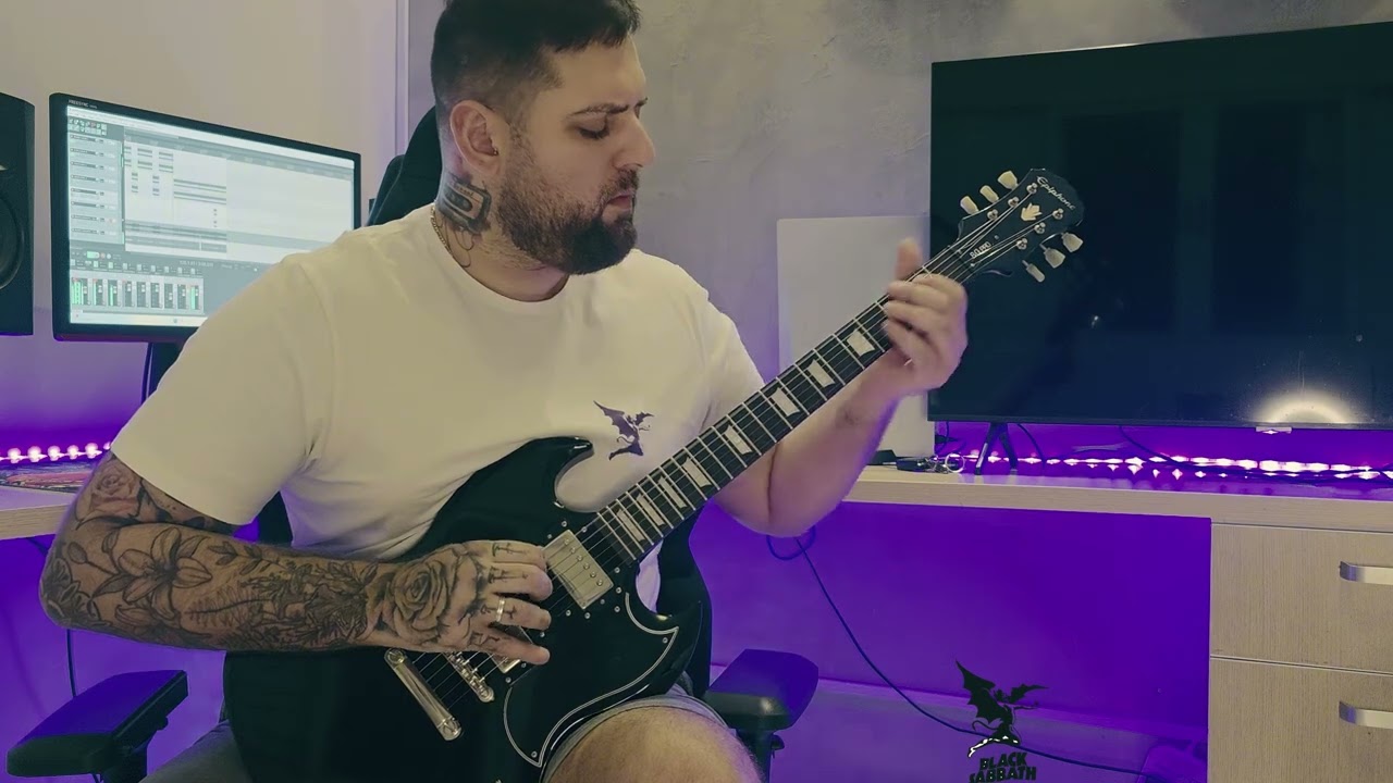 Black Sabbath - God Is Dead? (Guitar Cover W/ BackingTrack)
