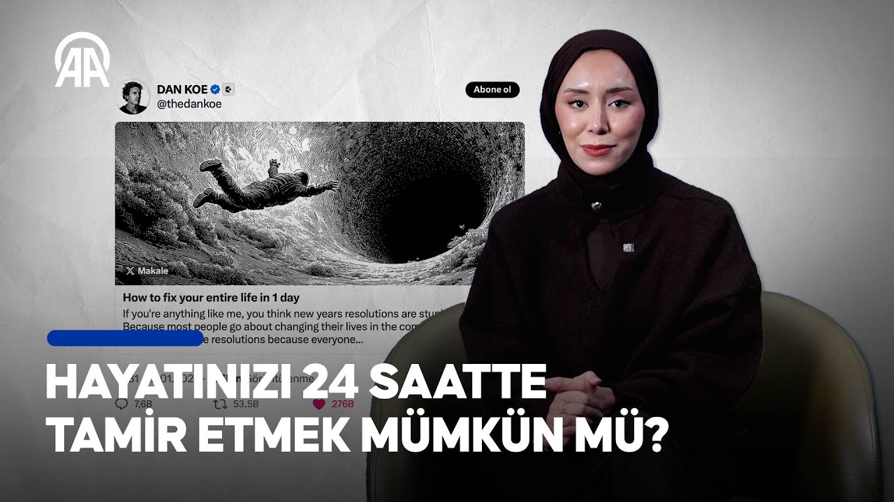 Hayatınızı 24 Saatte Tamir Etmek Mümkün mü? | Dan Koe'nun viral manifestosu ne anlatıyor?