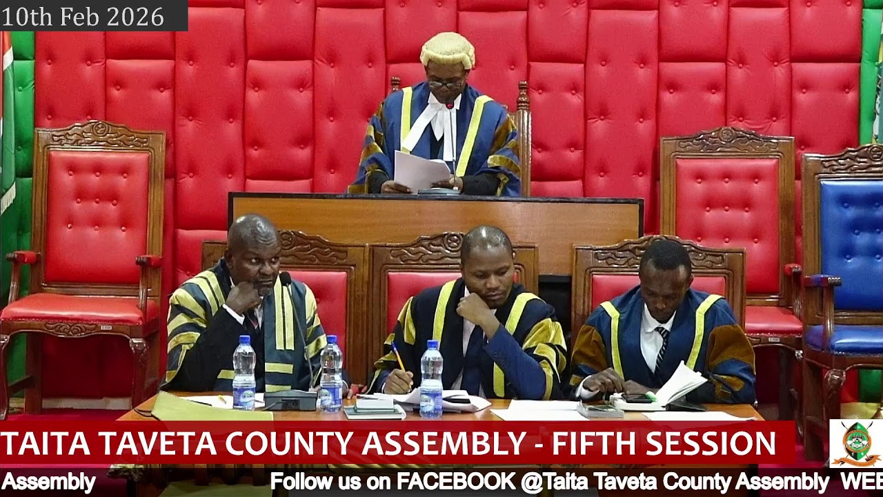 TAITA TAVETA COUNTY ASSEMBLY LIVE PROCEEDINGS 10th February 2026.