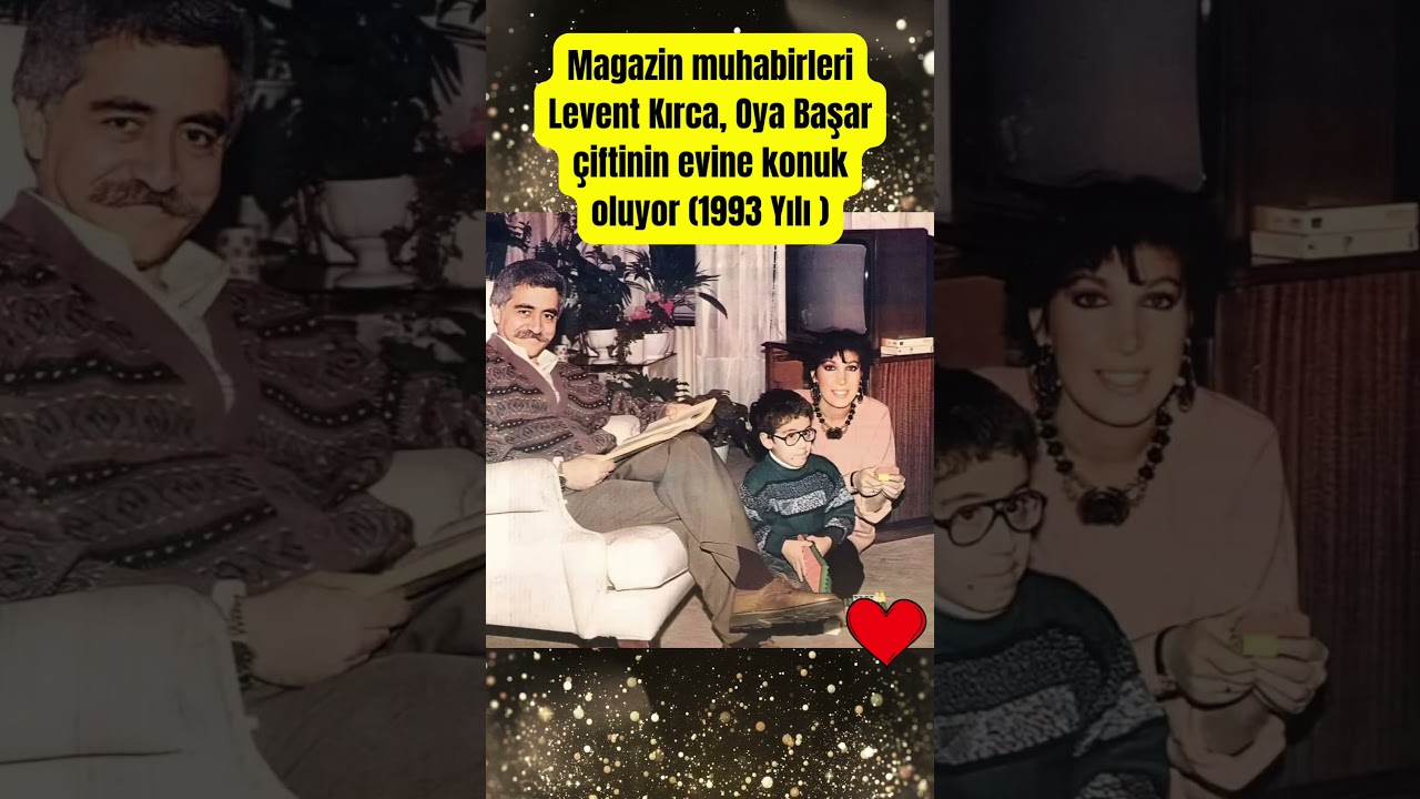 Magazin muhabirleri Levent Kırca, Oya Başar &ccedil;iftinin evine konuk oluyor 1993 Yılı #paraisletmecisi