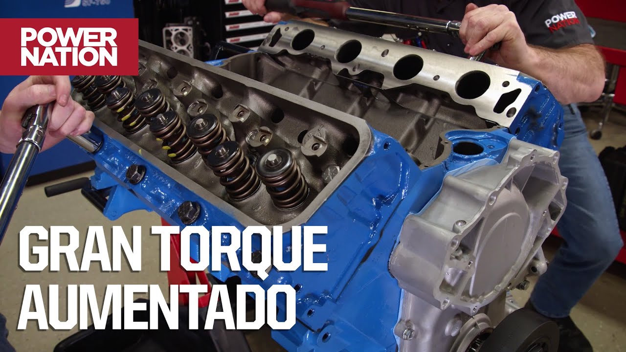 Sobrealimentación de un  Ford 460ci Bloque Grande de serie