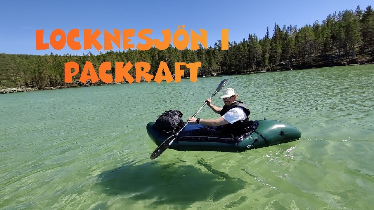 Amazing Locknesj&ouml;n i packraft   #packraft #explore #adventure #bali #caribbean