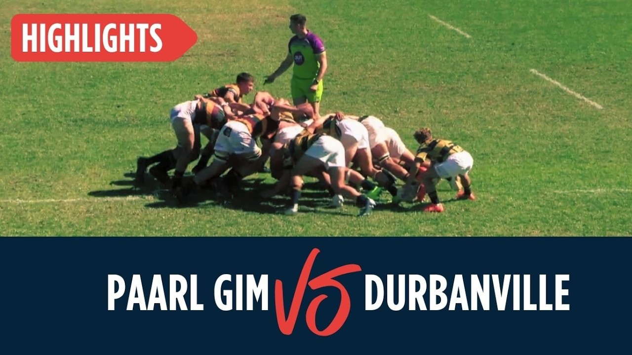 Rugby - Paarl Gimnasium vs Ho&euml;rskool Durbanville - 21 March 2026