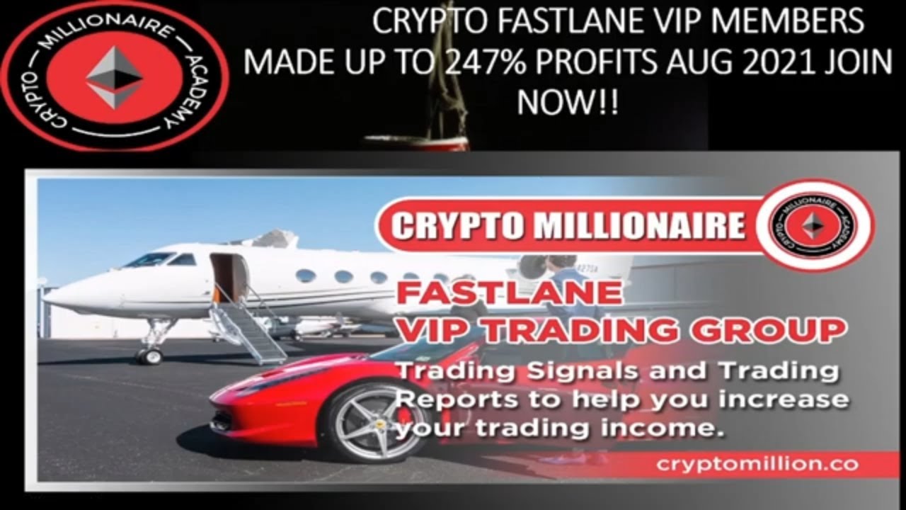Best Crypto Signals Group CryptoMillion.co Results for August 2021 Free Crypto Signals