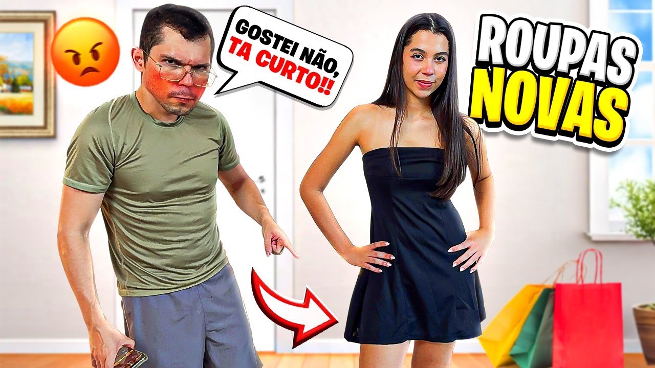 O PAPAI SE IRRITA COM AS ROUPAS DE SARAH!! Dia a Dia com Amanda
