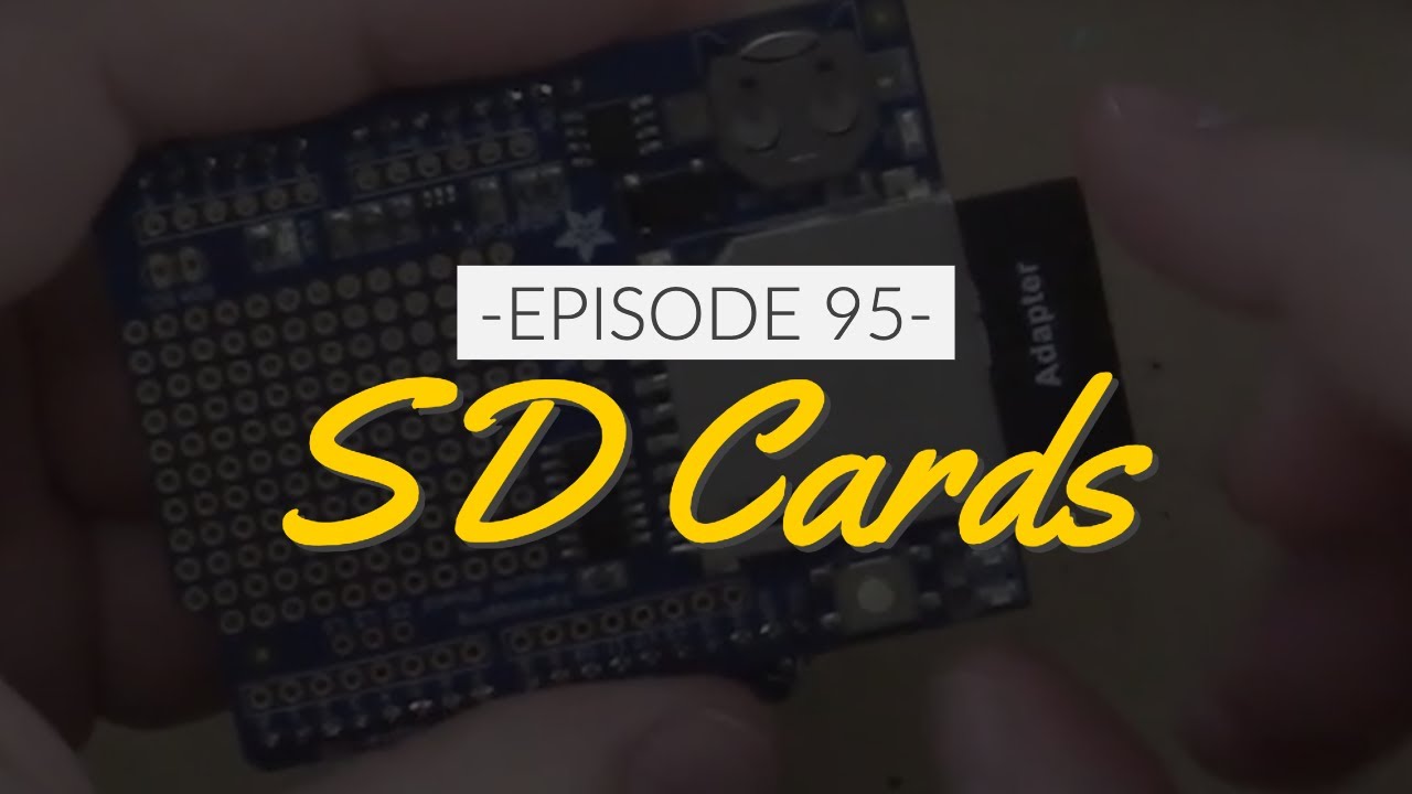 Arduino Prototyping Techniques #95: SD Cards