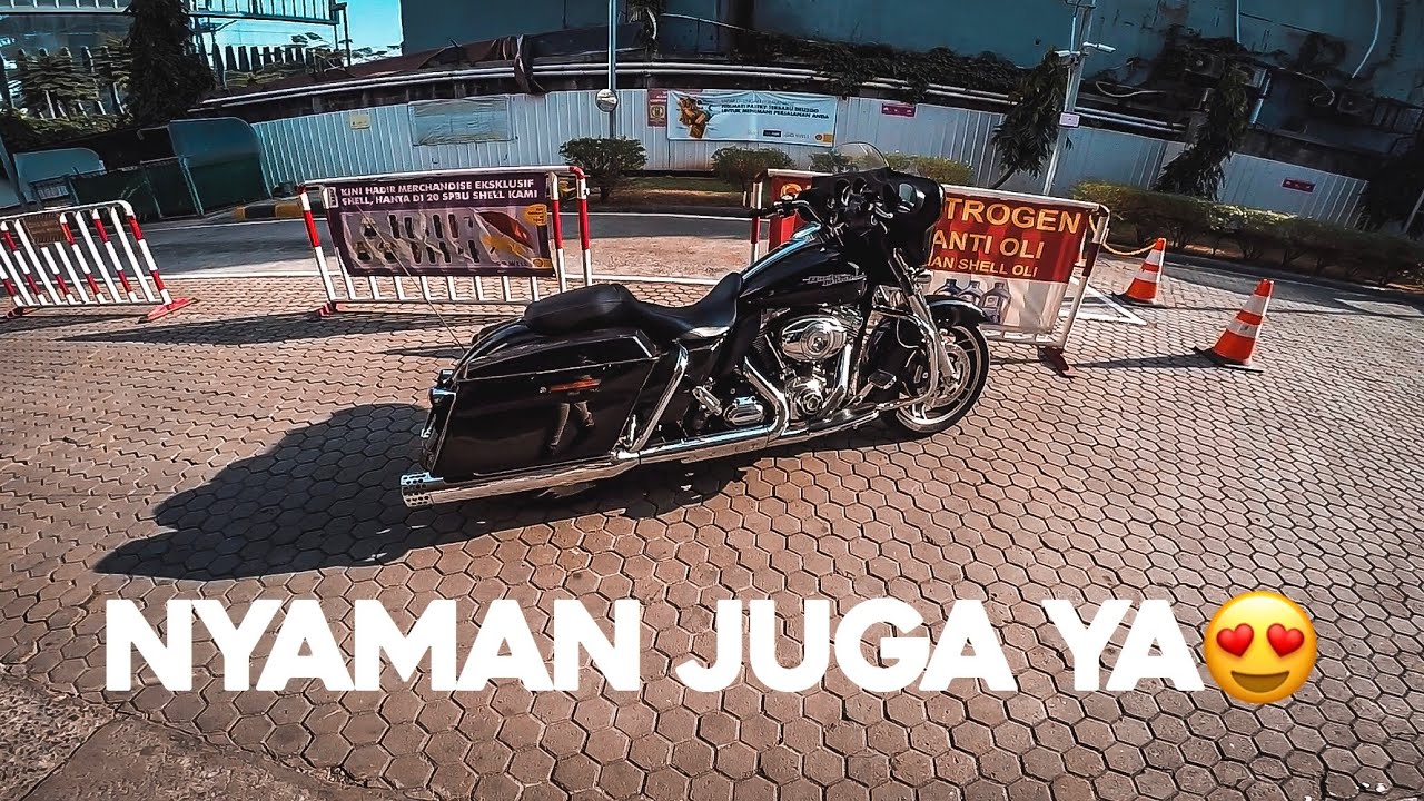 NYOBAIN HARLEY PERTAMA KALI NYA😍 #motovlog Indonesia