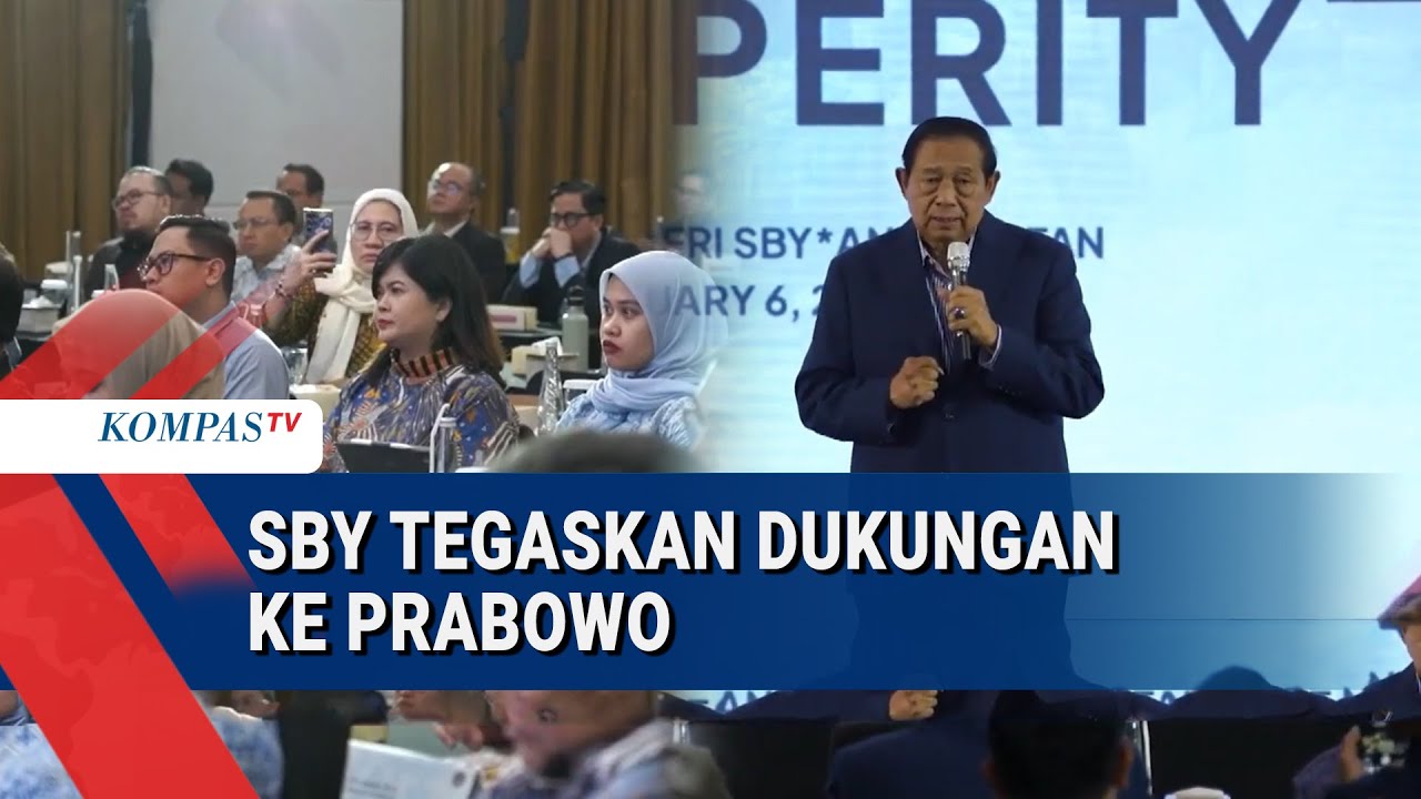 SBY Tegaskan Dukungan untuk Prabowo