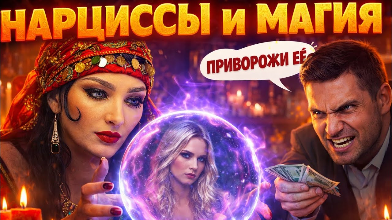 НАРЦИСС И МАГИЯ. ГАДАНИЯ. ПРИВОРОТ. ПОРЧА. ТАРО #отношения #таро #приворот #психология #гадание 