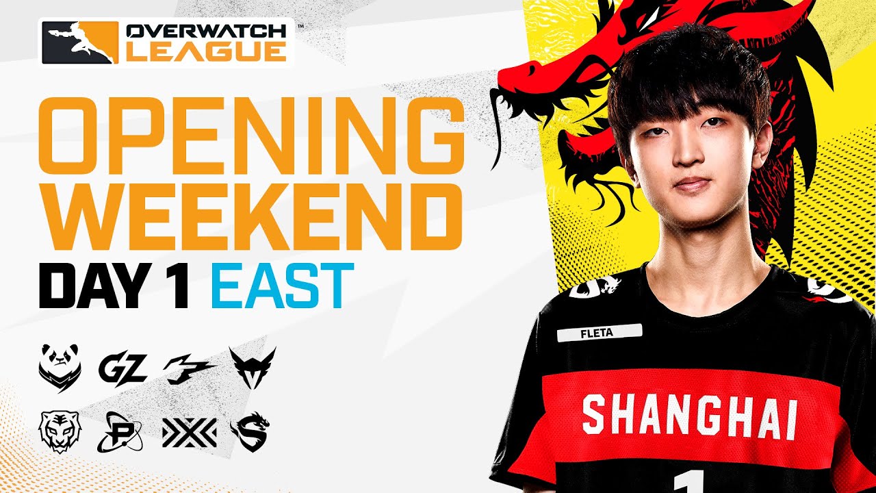 Overwatch League 2021 Season | Opening Weekend | Day 1 &mdash; East