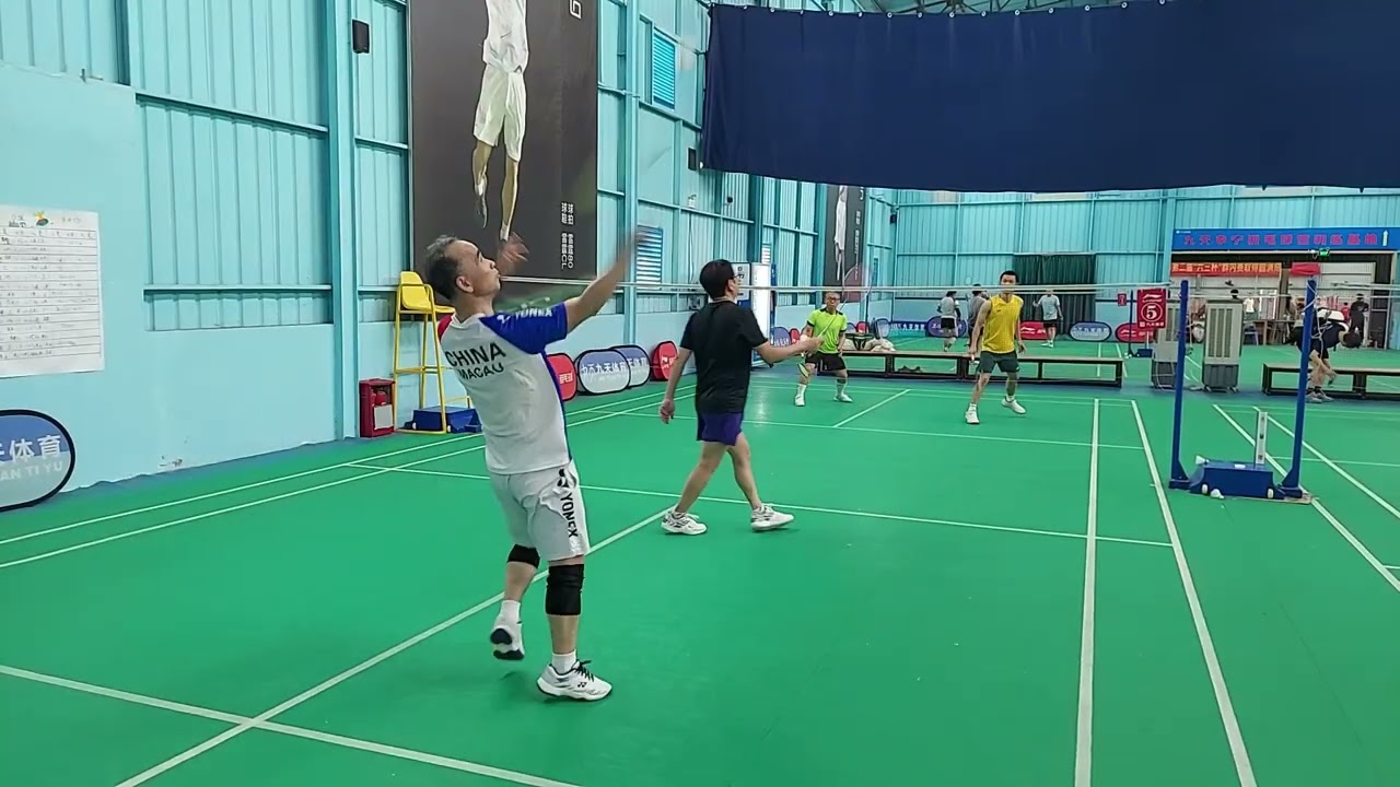 Badminton game, Zhongshan, China 2 10 26 5