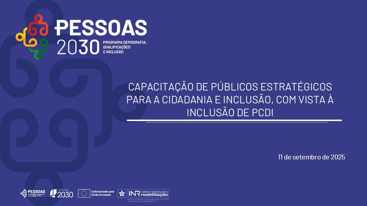 CAPACITAÇÃO DE PÚBLICOS ESTRATÉGICOS PARA A CIDADANIA E INCLUSÃO, COM VISTA À INCLUSÃO DE PCDI