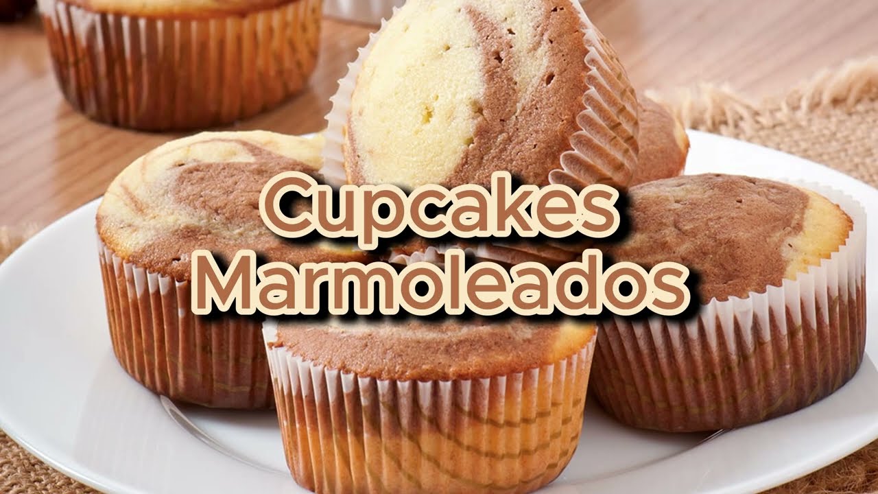 Cupcakes Marmoleados Perfectos: Esponjosos, Fáciles y Deliciosos