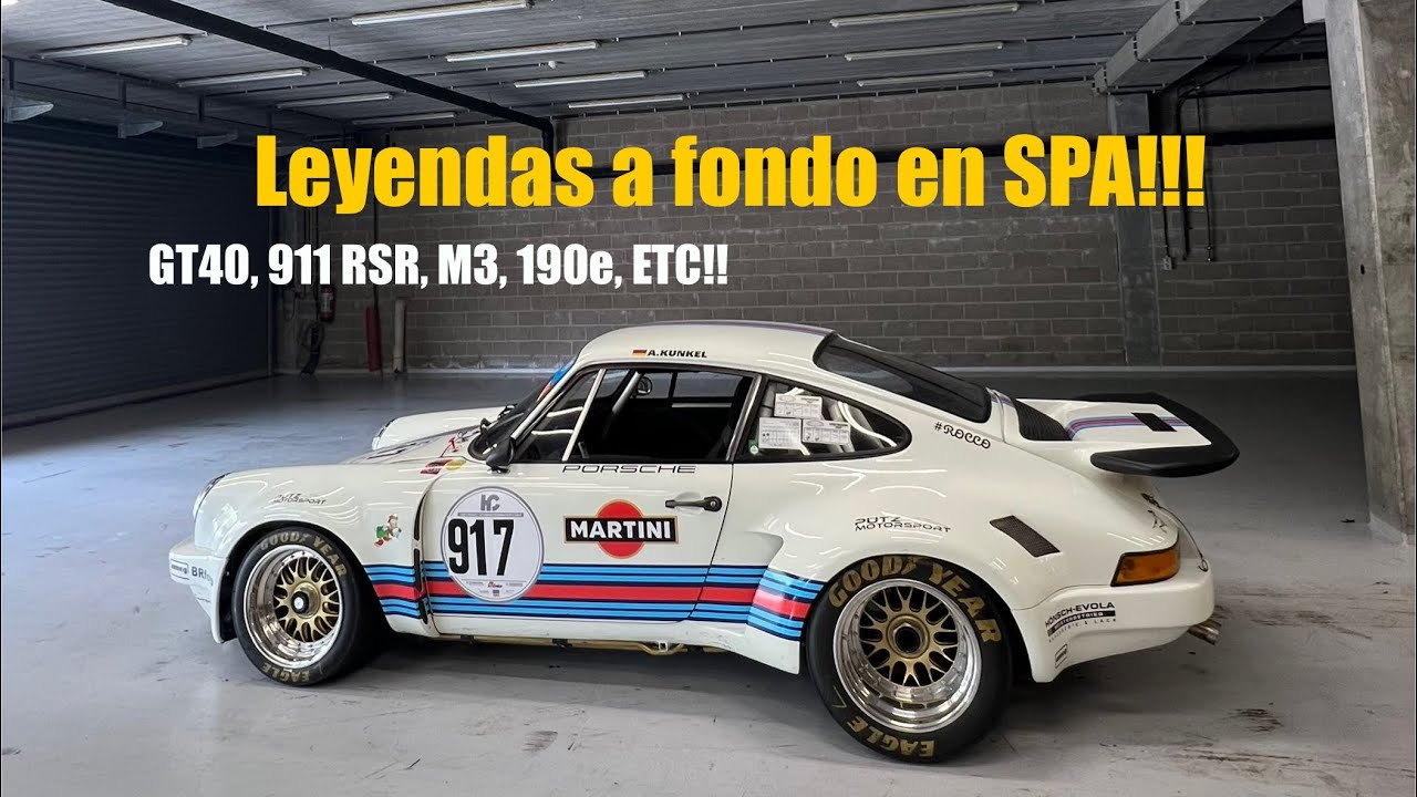 “SPA SUMMER CLASSIC 2025” (GT40, M3 GTR, GT350, COBRA, 911 RSR, ETC…)