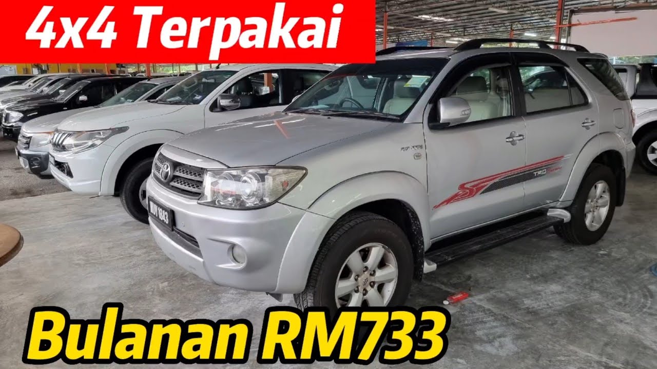 Review 4x4 Terpakai Murah, bulanan RM733