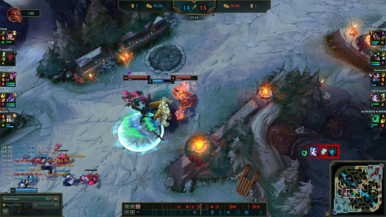 unintentionally clean galio e