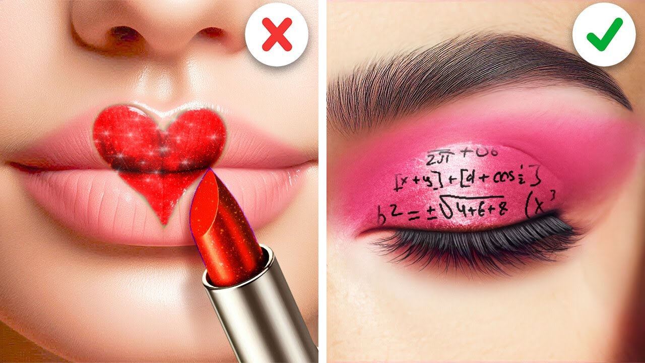 EKSTREMALNA METAMORFOZA URODY 💄Jak Przemycić Makijaż do Klasy! WIRALOWE SEKRETY TikToka od 123 GO!