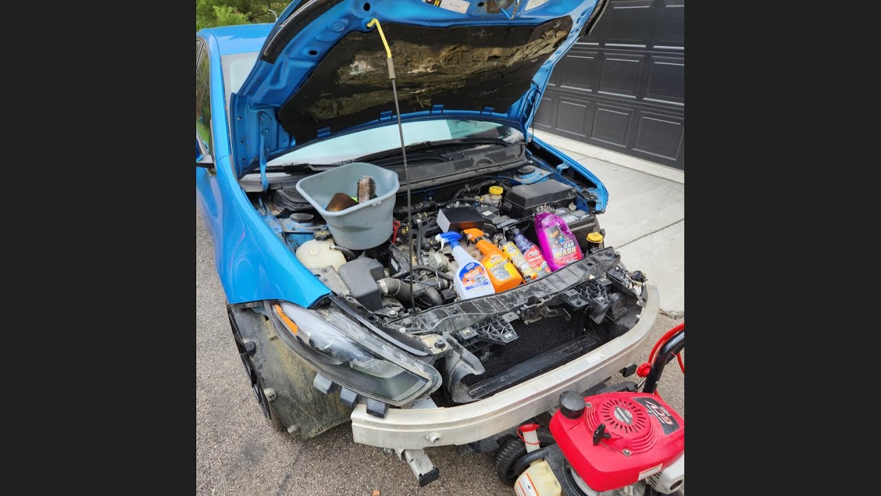 Dodge Dart Turbo Build EP. 3 (Engine Bay Clean & Wheel Ceramic Coat)