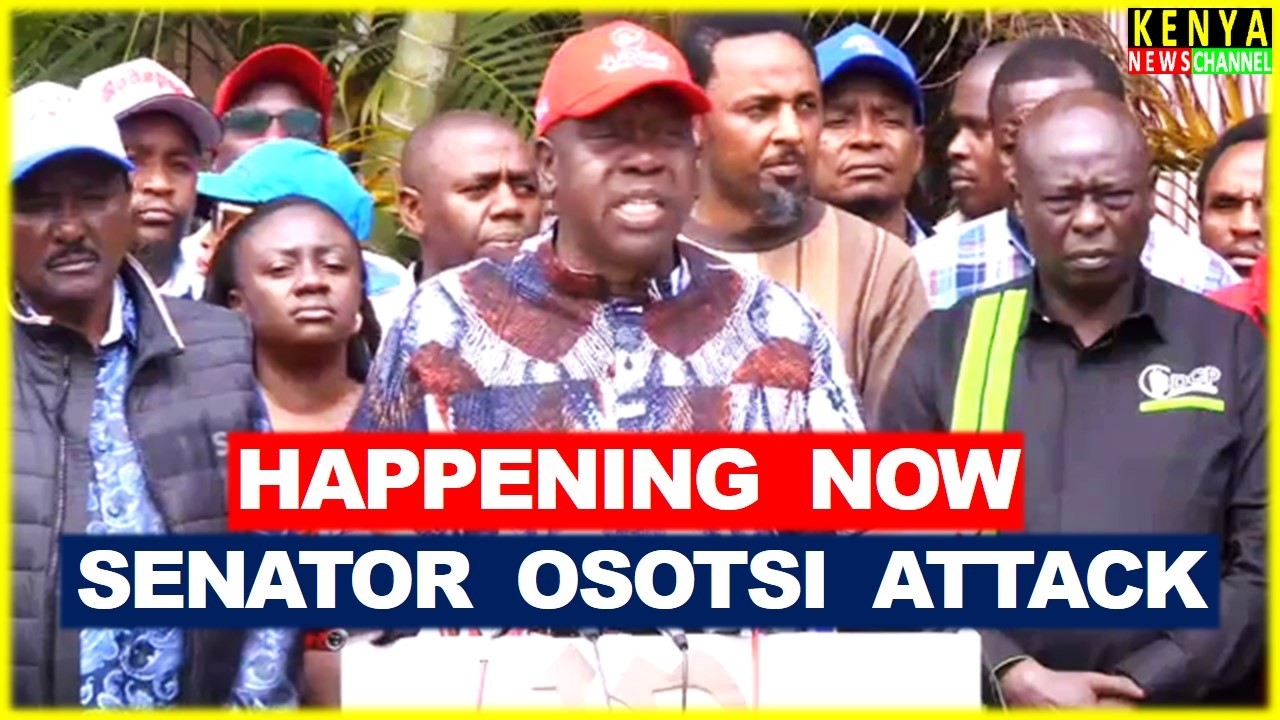 LIVE - United Opposition & Linda Mwananchi react to Senator Osotsi Attack in Kisumu