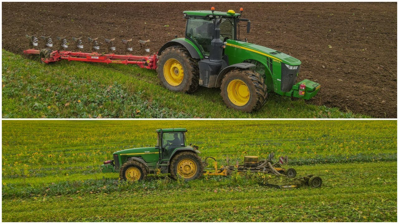 🟢2022 - 4x JOHN DEERE (8370R, 8310R, 8295R, 8200) - PD Balog nad Ipľom