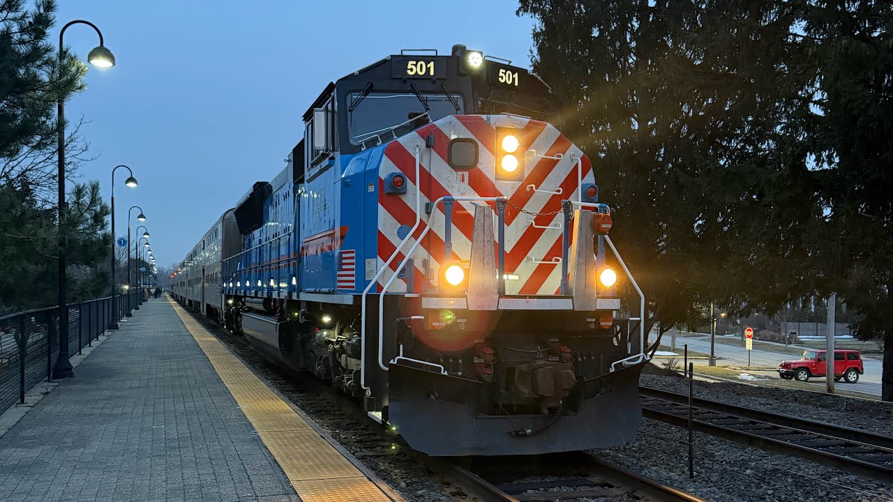 Valentine’s Day Railfanning in Deerfield 2/14/26