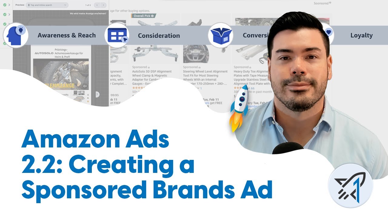 Amazon Ads 2.2: Creating a Sponsored Brands Ad
