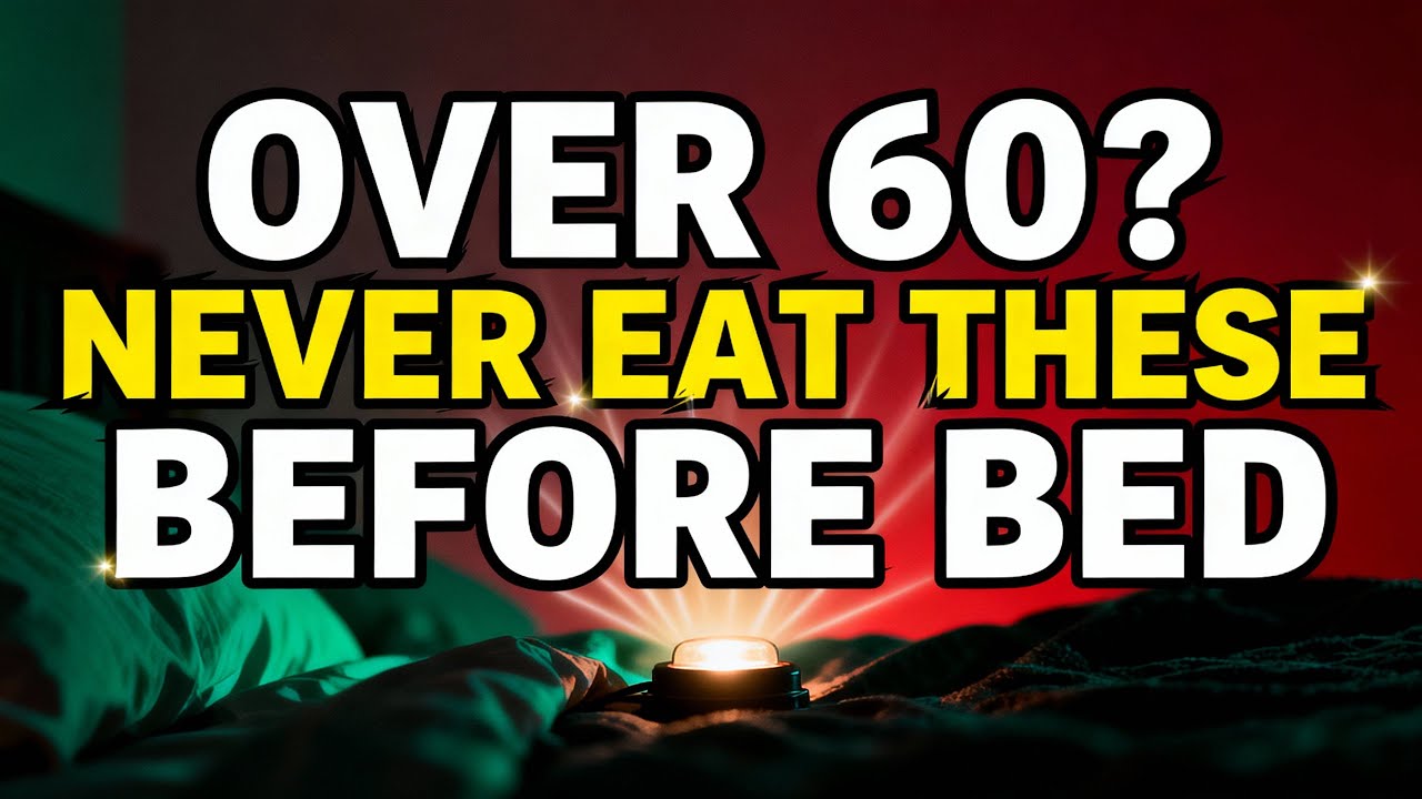 Over 60? Never Eat These 4 Foods Before Bed | Senior Health