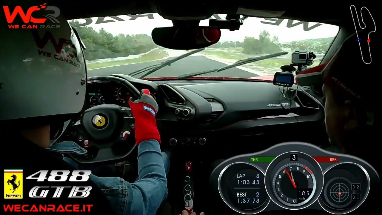 Salvatore Ferrauto - Ferrari 488 GTB - Autodromo Valle dei Templi Racalmuto - We Can Race