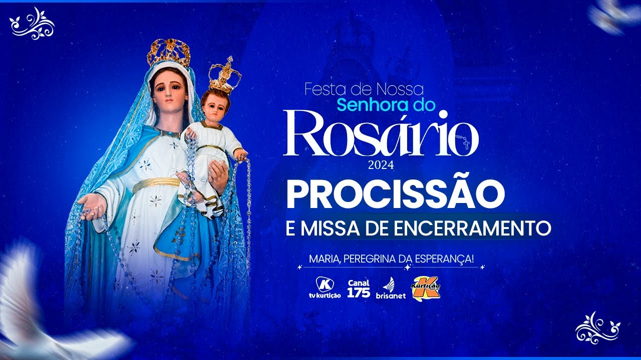 PROCISSÃO E MISSA DE ENCERRAMENTO | Festa do Rosário - Caicó/RN | 27.10.2024