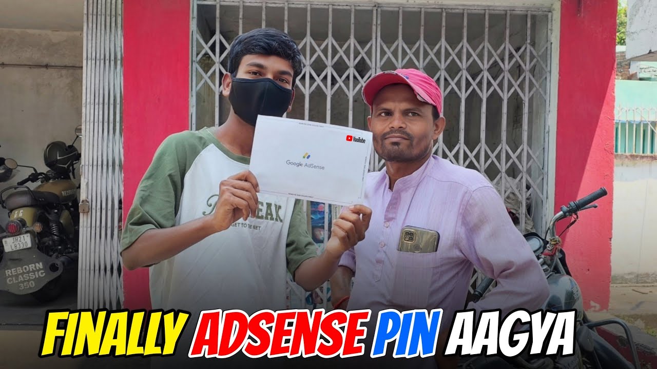 Finally google adsense pin aagya 🤑