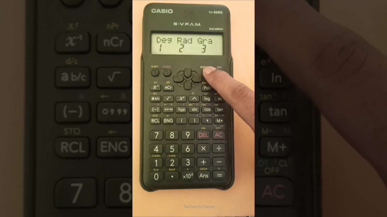 Fx-82ms calculator tricks #shorts #trendingshorts