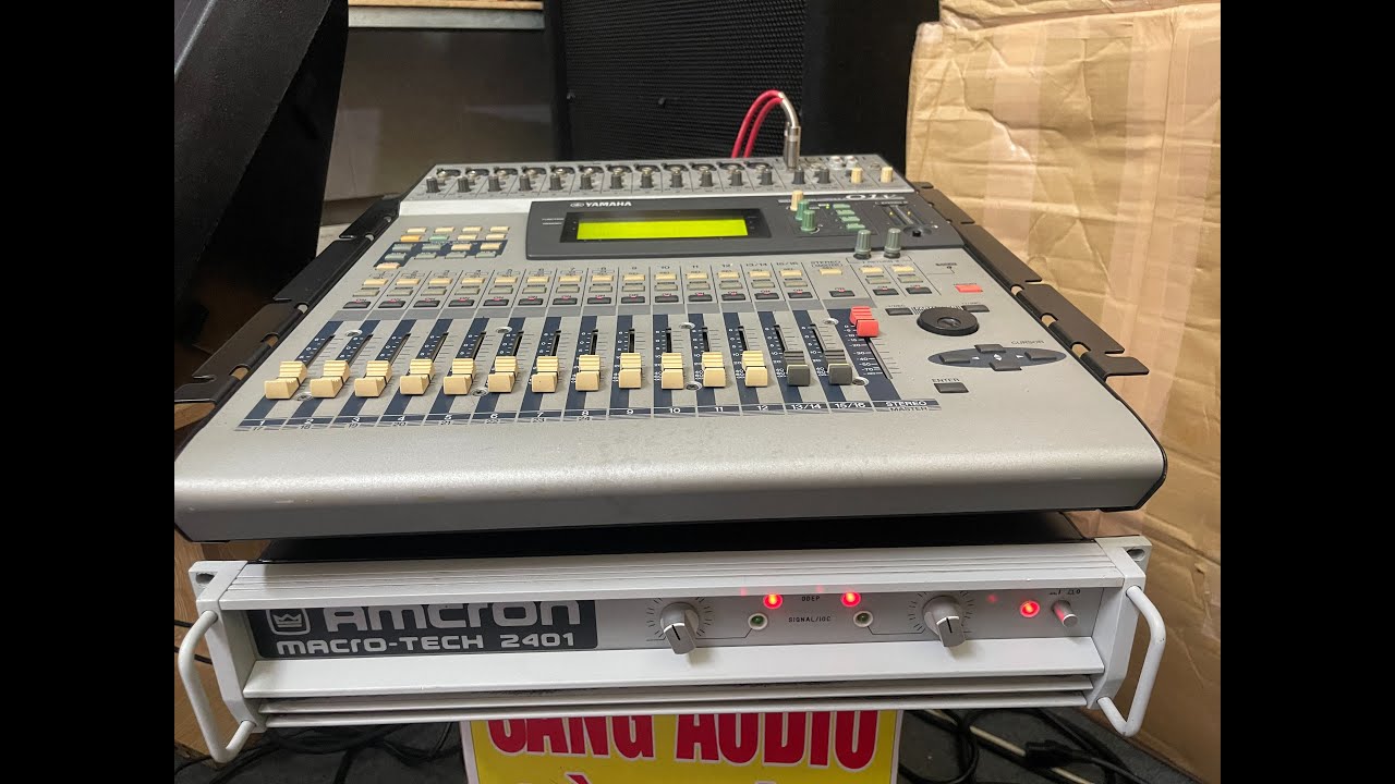 Test Chất Âm Chiếc Bàn Mixer Yamaha 01V Tại Sang Audio