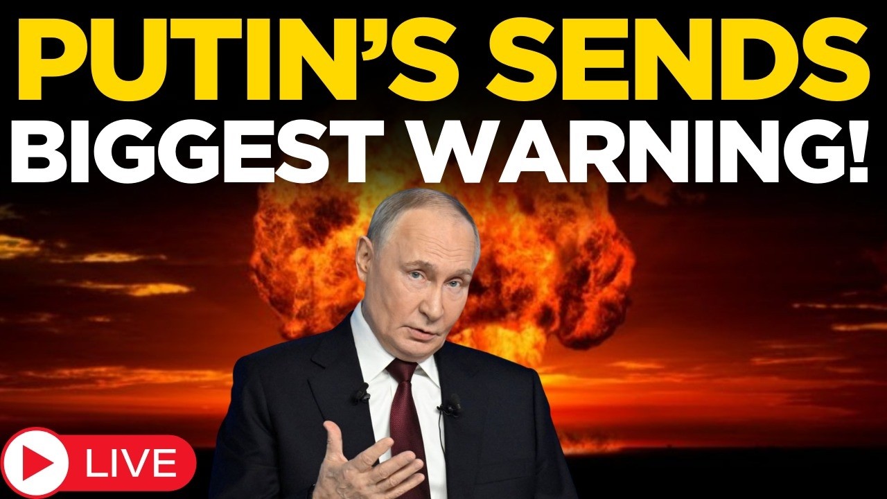 Breaking News LIVE: Putin’s Final Warning Puts World On Edge | Russia Message Shocks US | US-Iran