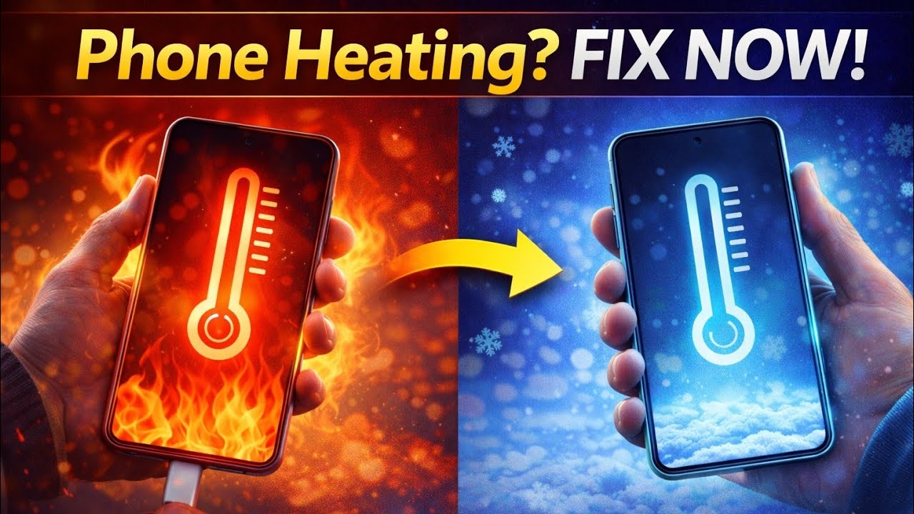 Why Your Phone Gets Hot & How to Fix It 🔥 Easy Android Cooling Tips
