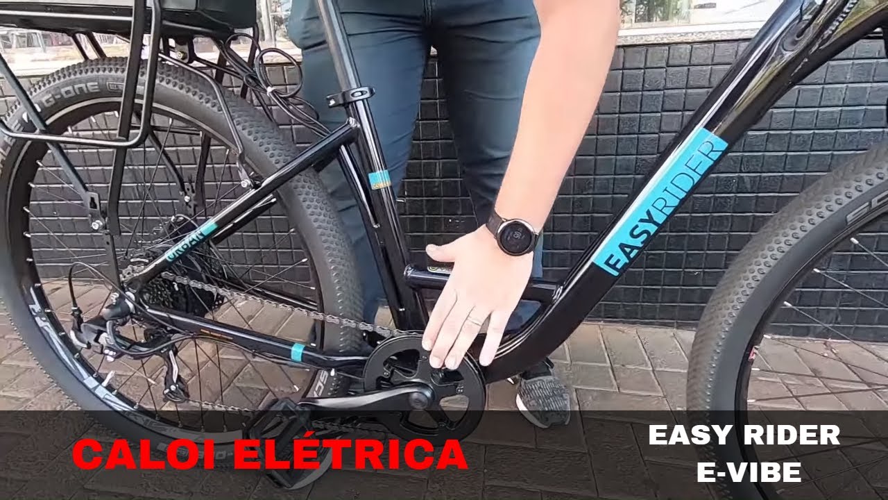 REVIEW BICICLETA ELÉTRICA CALOI EASY RIDER E-VIBE