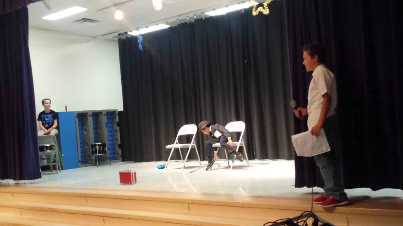Prathik's Charlie chaplin mime act 2017