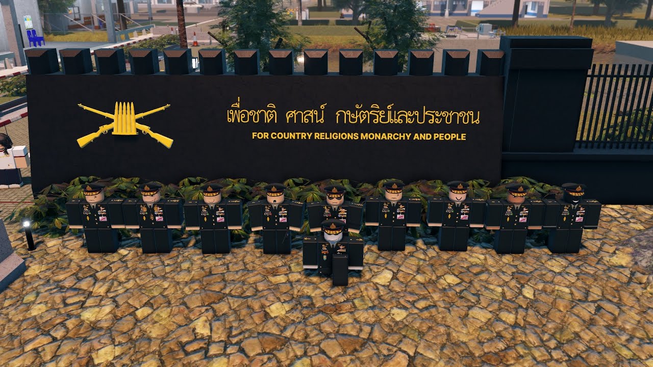 [Roblox Map]:ชีวิตในรั้วทหารไทย Roleplay สอนเริ่มเล่น เลื่อนยศ ทริกคร่าวๆผู้เล่นใหม่ [9780x] #roblox