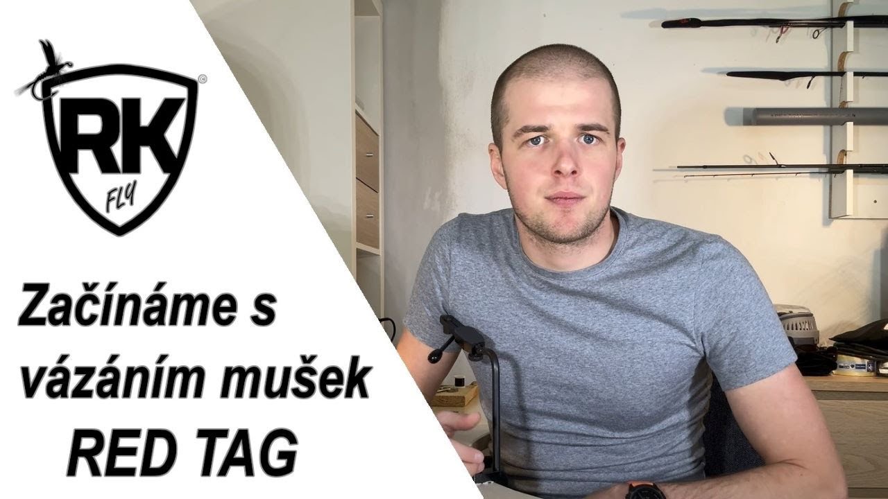 🦟 Začínáme s vázáním mušek  #2 🤩 Red Tag 😱 #flytying #flyfishing #flytyingvideo