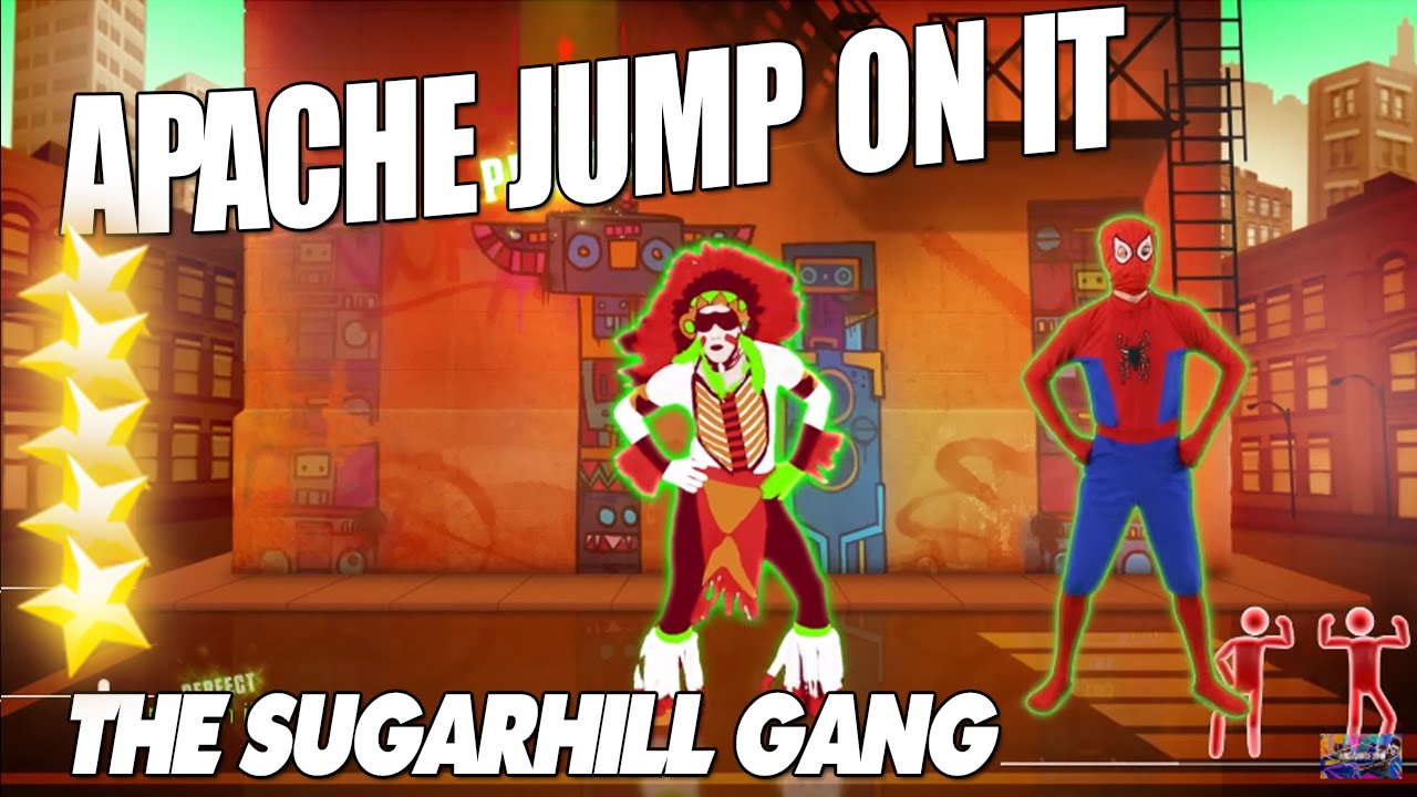 🌟 Apache (Jump On It) - The Sugarhill Gang [Just Dance 3] - Spiderman Dance 🌟