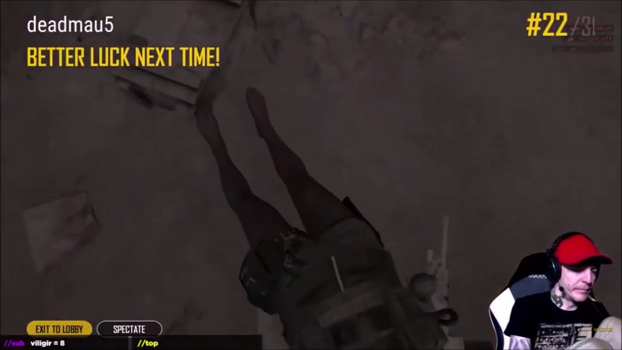 Deadmau5 Get Hacked on PUBG