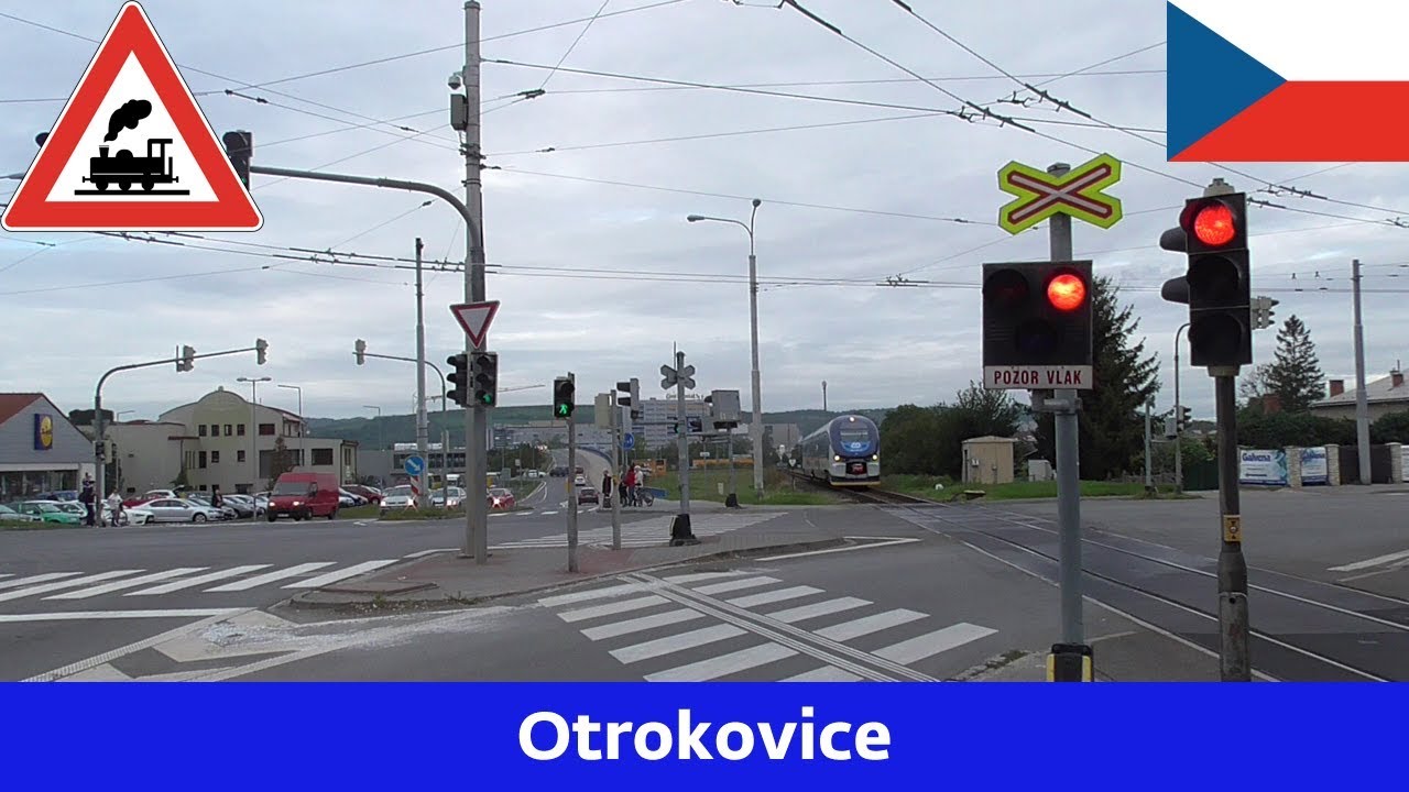 Železniční přejezd Otrokovice - 27.9.2018