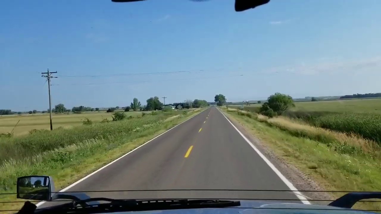 Cruising the Back Roads of Nebraska.. Odessa to Sioux City Iowa.. Watch Out for the Big Trailer!