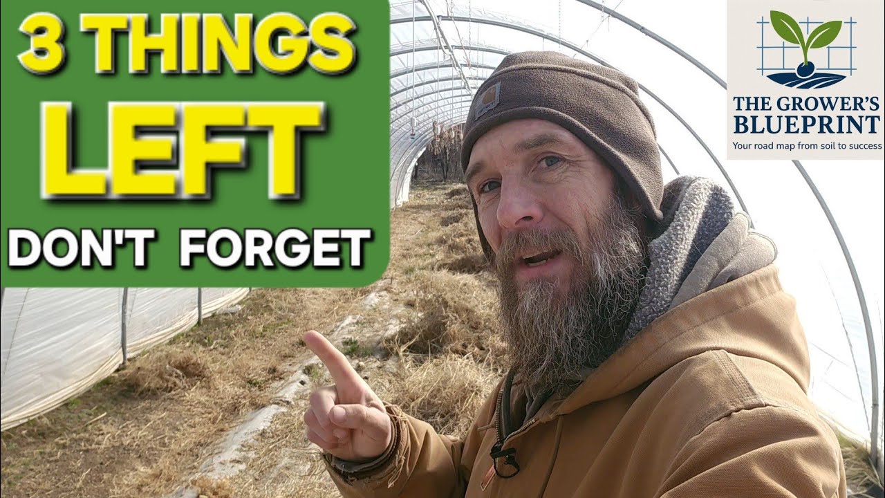 3 Things You Must Do Before Market Gardening Season 