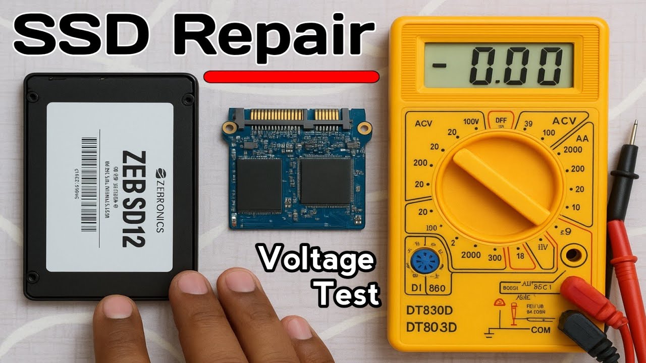 ख़राब SSD को Repair कैसे करें | SSD Repair Kaise Karen | How To Repair Any Type SSD | SSD Repair 