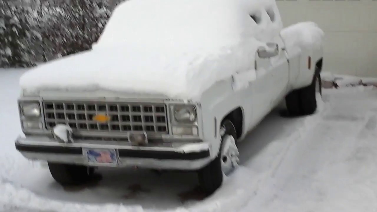 COLD START, WILL IT RUN? 1980 Chevy C30 Crew Cab Dually Pickup