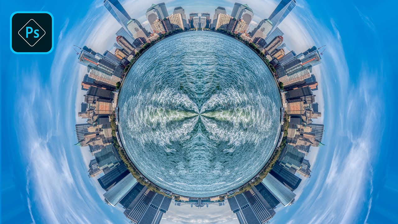 How To Make a Little Planet in Photoshop 2022 - Photoshop Tutorials