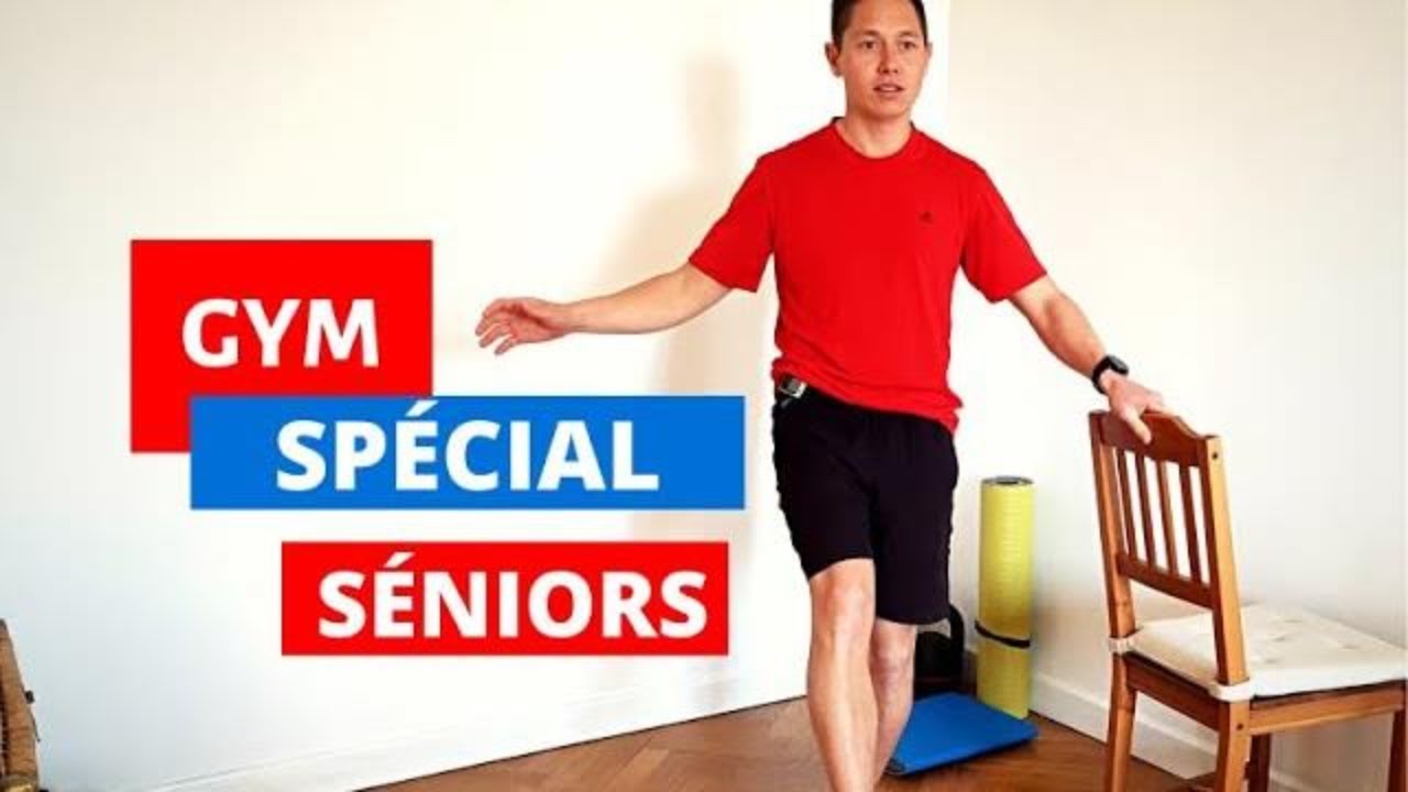 SÉANCE DE GYM SÉNIOR! EN DIRECT A LA MAISON