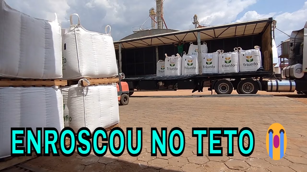 Carregar big bag em Sider da Certo ? Descarreguei semente de soja em Formosa GO